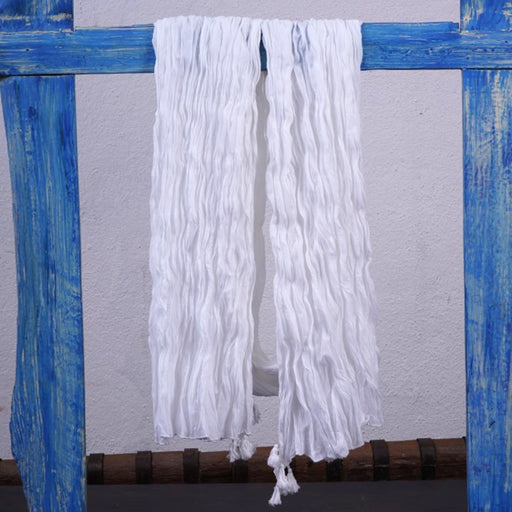 Cotton White Shawl