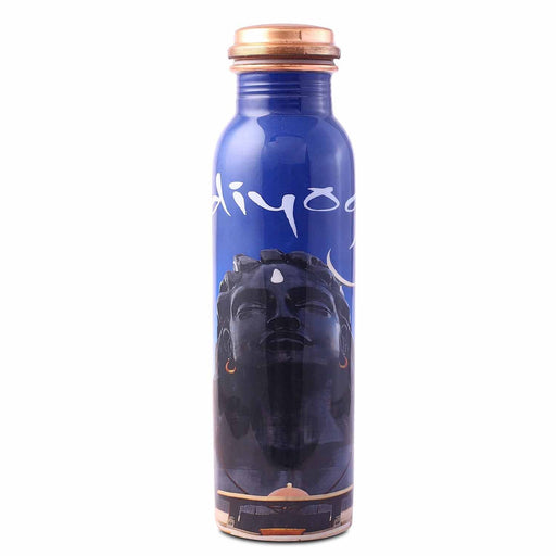 Adiyogi Copper Water Bottle, 950 ml
