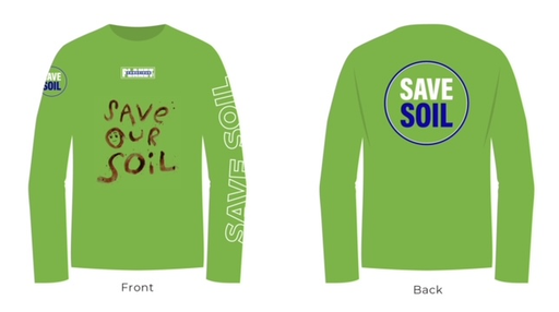 Unisex Save Soil Long Sleeve T-Shirt