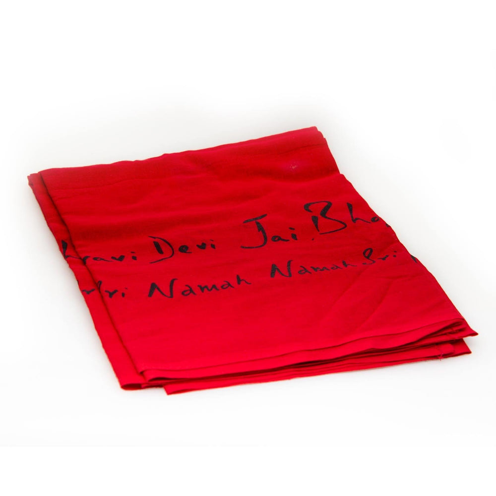 Consecrated Devi Cotton Shawl (Angavastram)